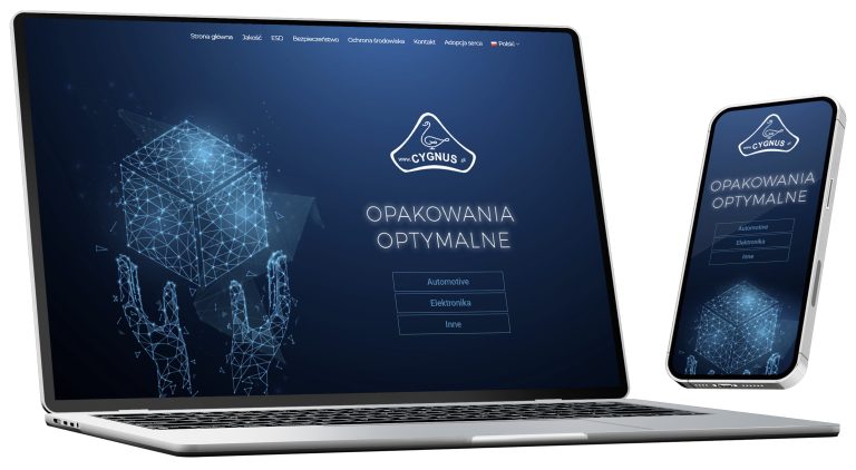 Strona Internetowa dla firmy Cygnus